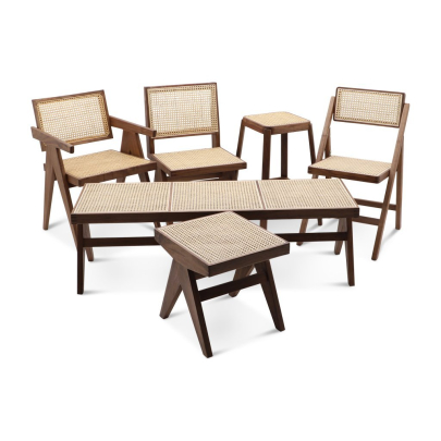 Set of Four Pierre Jeanneret Folder Chair - Eternity Modern