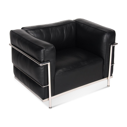 Lc3 Grand Modele Armchair With Down Cushions - EternityModern