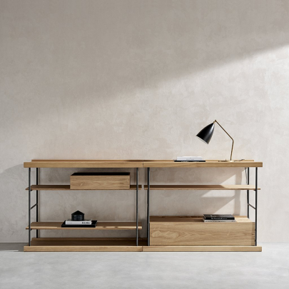 Lovisa Natural Wood Console Stand
