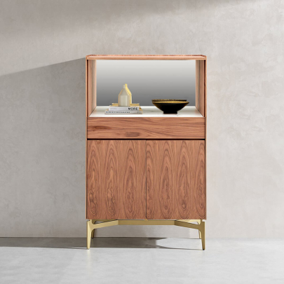 Elisa Modern Dresser with Mirror