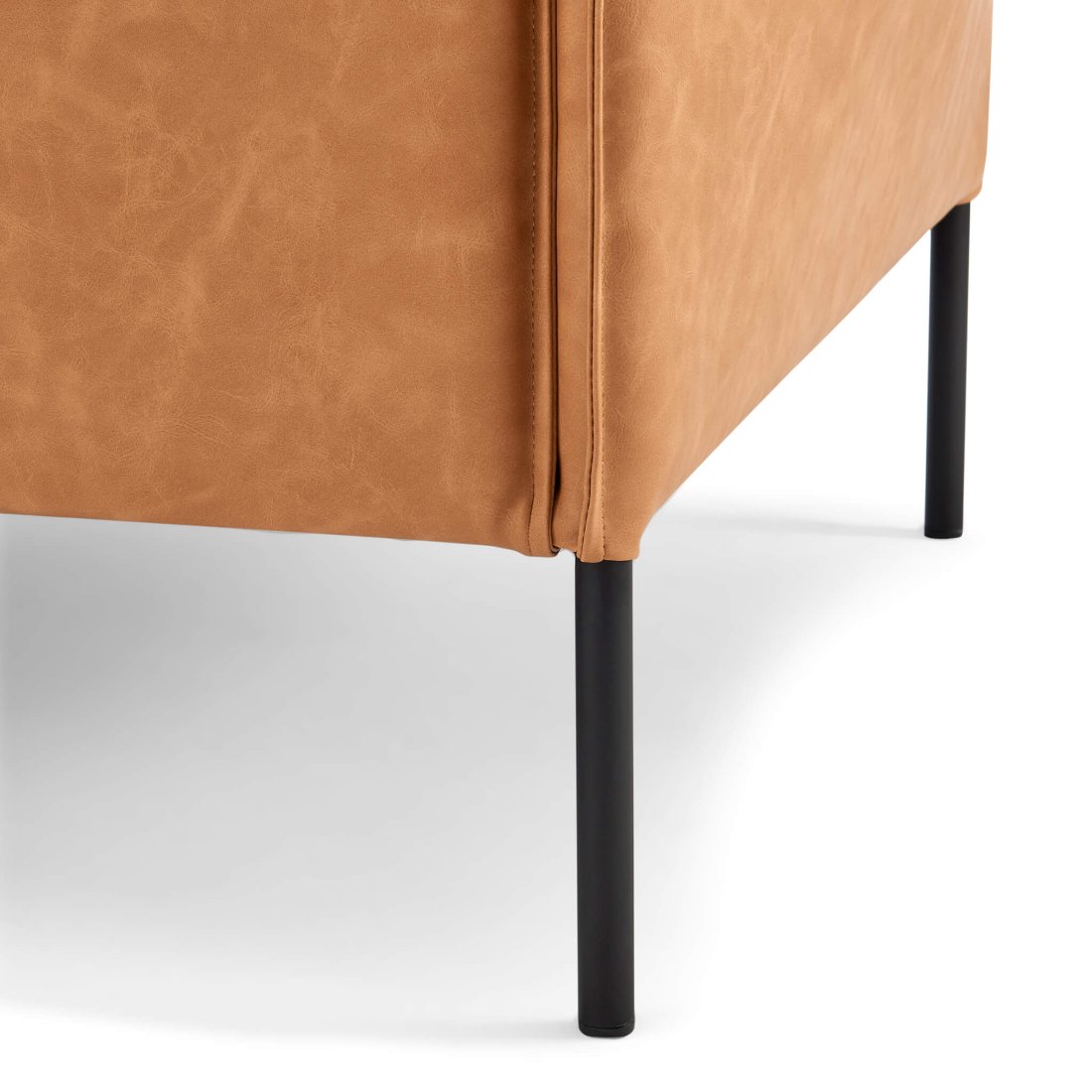 イタリアンモダンプ-クレソフア Caruso Modern Minimalist Italian Leather Sofa