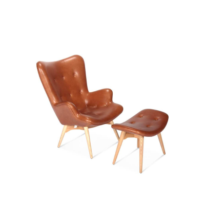 Grant Featherston Contour Lounge Chair & Ottoman - Eternity Modern