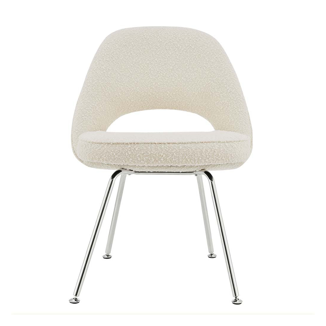 Saarinen Executive Side Chair - Chrome Legs - Eternity Modern