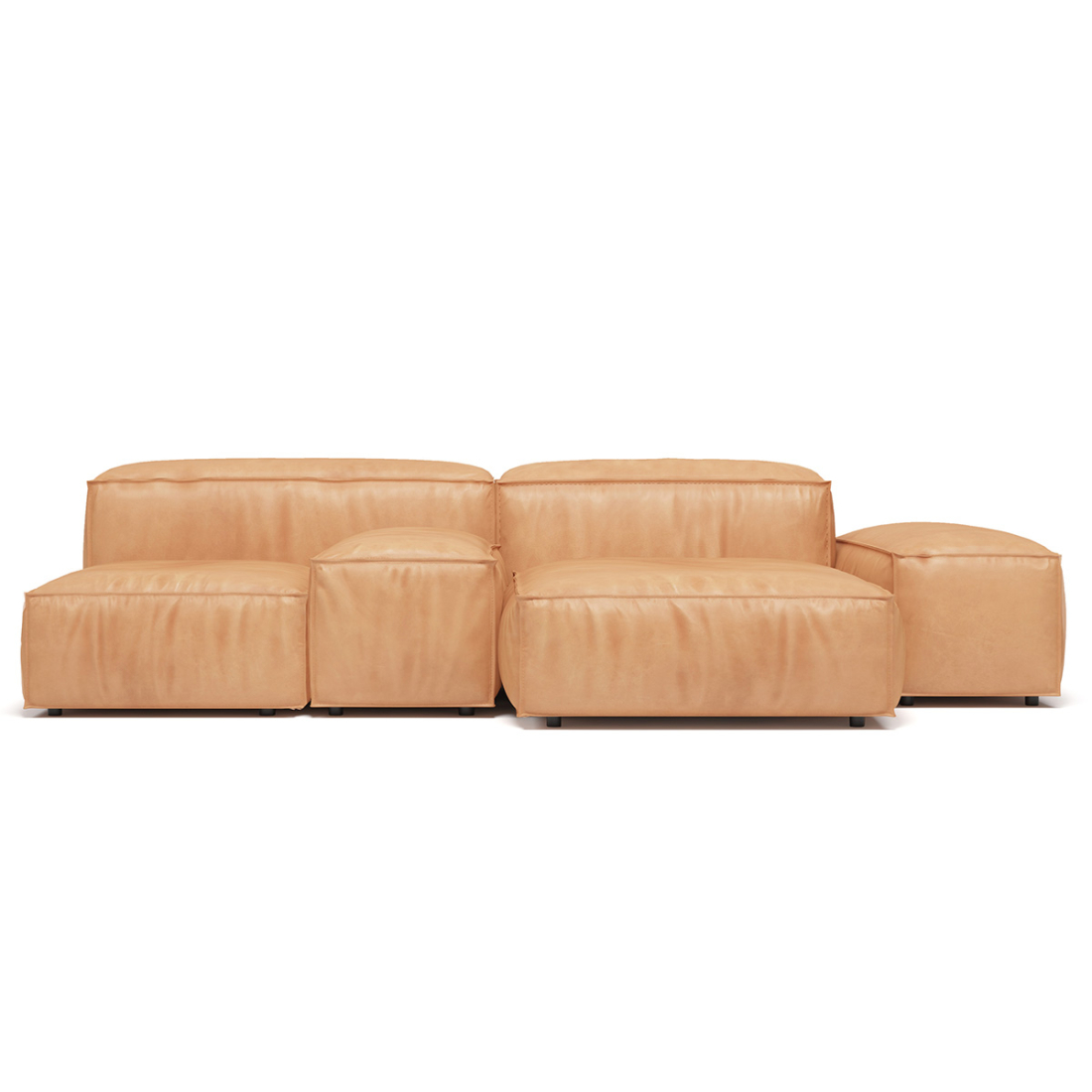 Extrasoft Low Profile Modular Block Sofa | Combination 001
