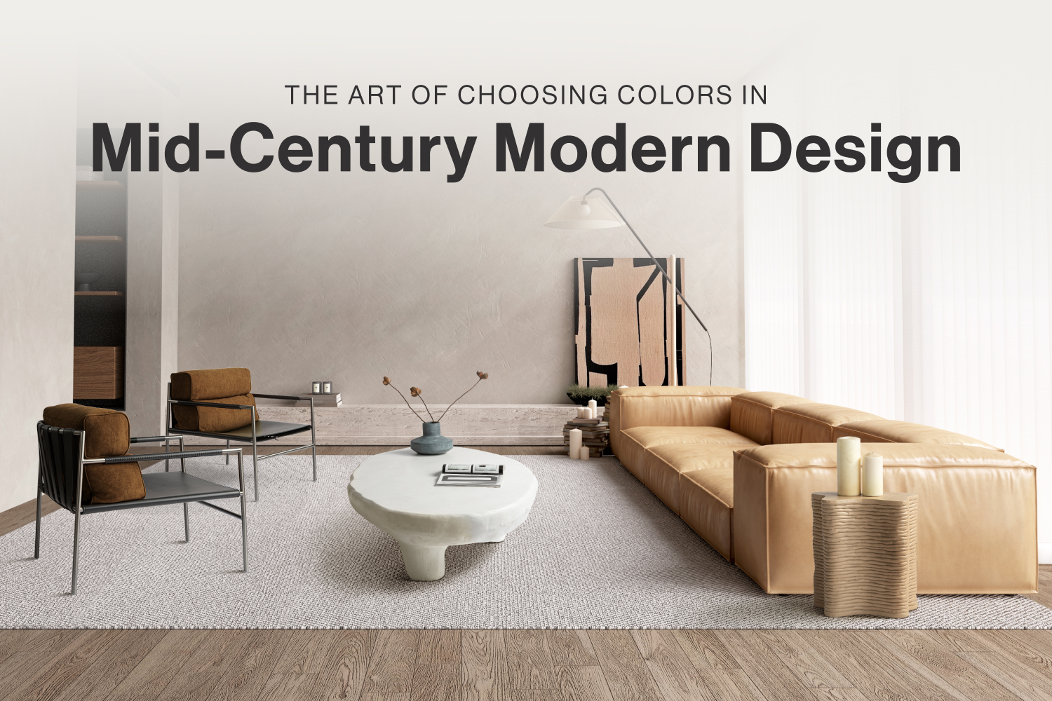 The Art of Choosing Colors in Mid-Century Modern Design