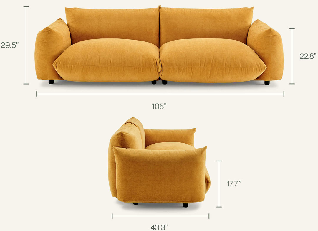 Marenco Sofa | Two Seater